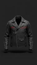 Barbed Wire Motojacke aus Leder